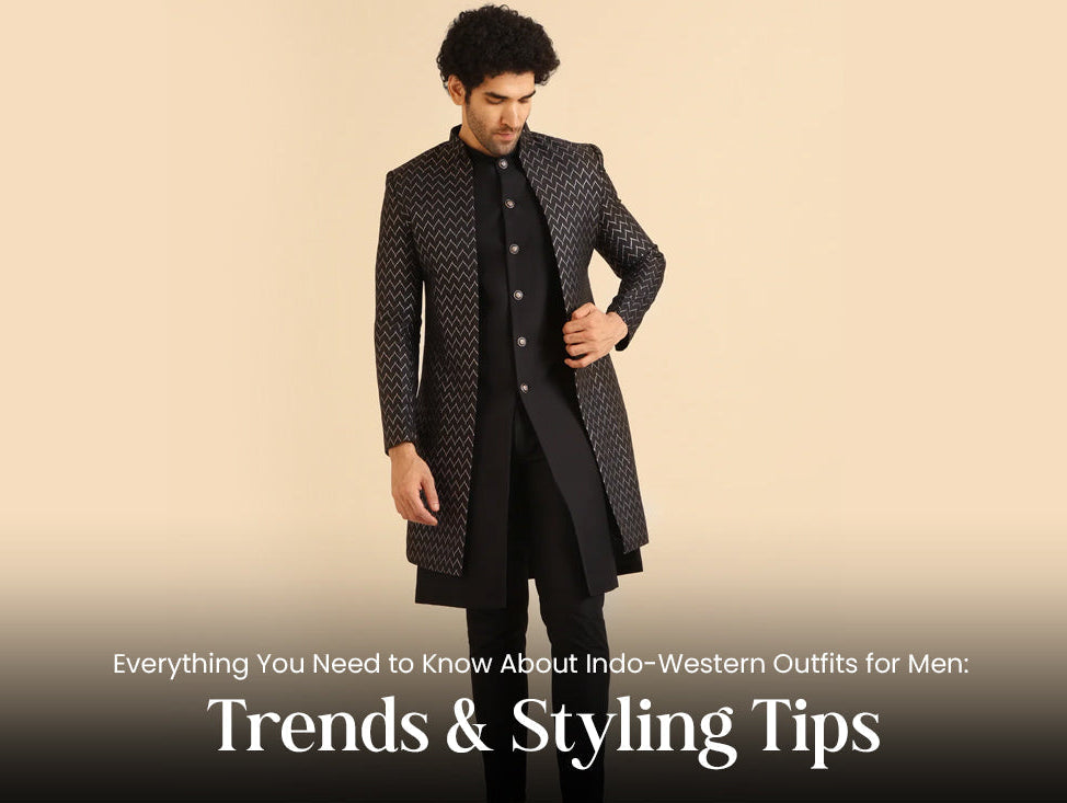 Everything You Need to Know About Indo-Western Outfits for Men: Trends & Styling Tips