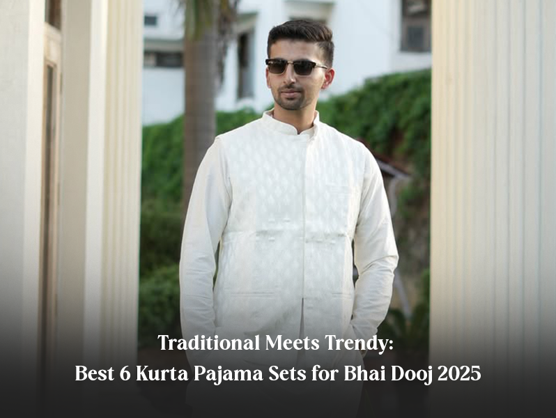 Traditional Meets Trendy: Best 6 Kurta Sets with Jacket for Men for Bhai Dooj 2025