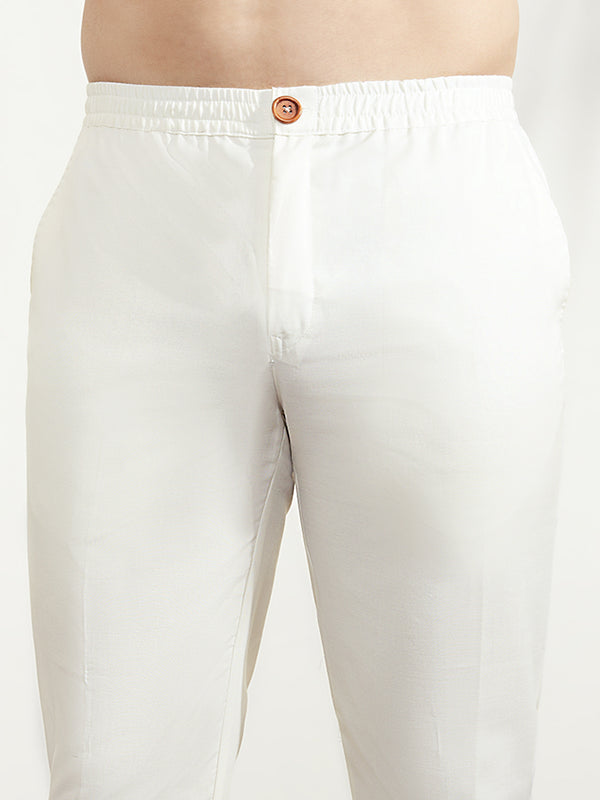 Men's Mustard Kurta Trouser Set