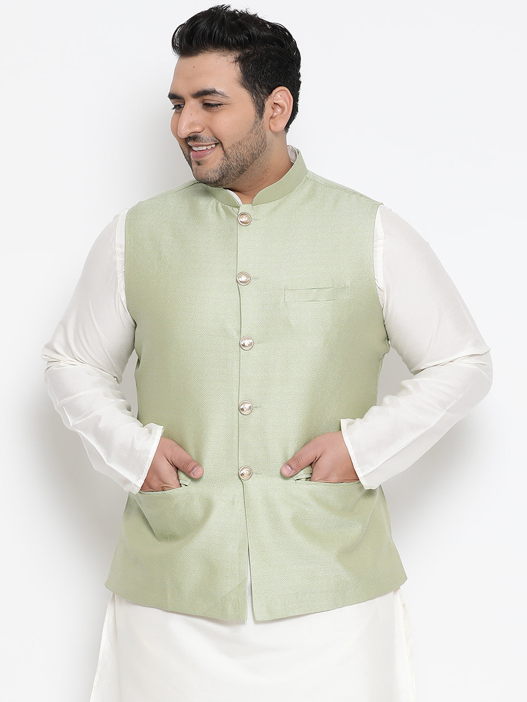 Solid Dark Brown Nehru Jacket | Buy Clothes | Floralis
